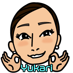 Caricature stamp with name yukari