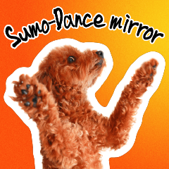 Sumo-Dance mirror - Sumomo's Sticker