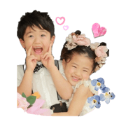 Hina and Haru Sticker