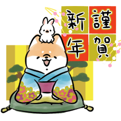 Shiba Inu Dog<rabbit>-resale-