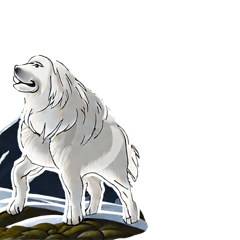 Great Pyrenees dogs Family 3