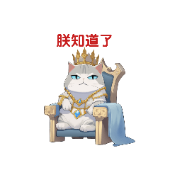 Cat daily life stickers