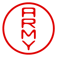 ARMY/name/stamp sticker