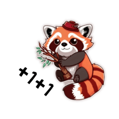 Quirky Cuteness Furry Red Pandas