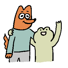 Happy Frog and Tired Fox - No Text