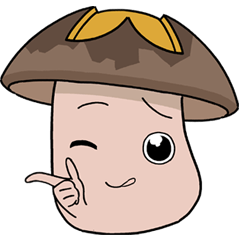 black shiitake mushrooms