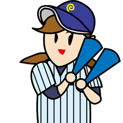 Go for it! My baseball team (animation)