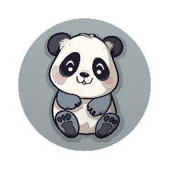 Panda Baby and Panda Family