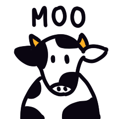 Me Moo Moo – LINE stickers | LINE STORE