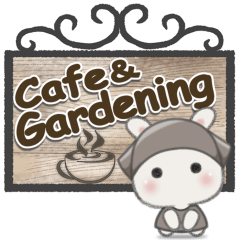Cafe & Gardening * Heartwarming Stickers