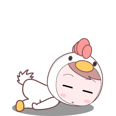 Brown Hair Boy Chicken 2:Pop-up stickers