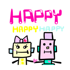 Robots happy