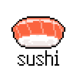 pixel sushi