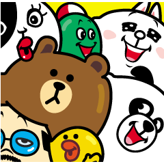 Everyone loves LINE FRIENDS -Daily ver.