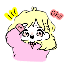 cuteGirls ♡ - LINE スタンプ | LINE STORE