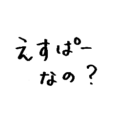 白黒シンプル丸型④