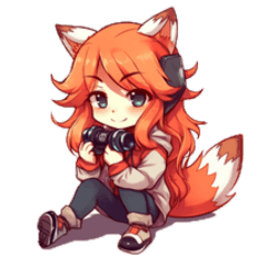 The Girl Dressed Up as a Fox - Kelly