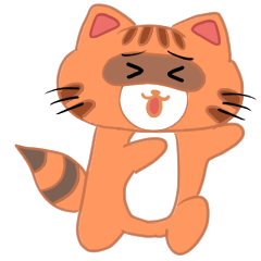 Cute animal New Kuo sticker. Ver.2