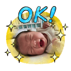 Pleasant sticker of Shoma