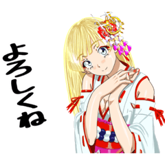 頑張る巫女お姉さんHG９