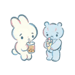 dreaming rabbit(small moving)