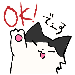 RANMARUCAT-mainichiSticker