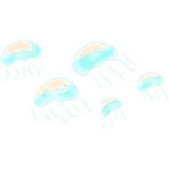colorful jellyfish 3