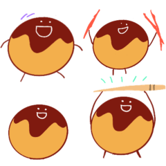 [Bergerak] Kansai Takoyaki 1 [Animasi]