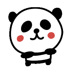 Pandapan stickers