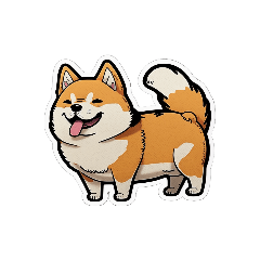 Happy Happy Shiba Inu