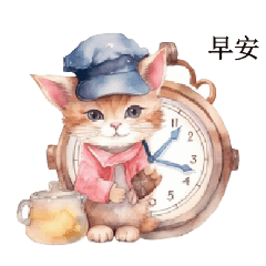 Clock Cats
