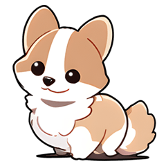 super cute dog corgi