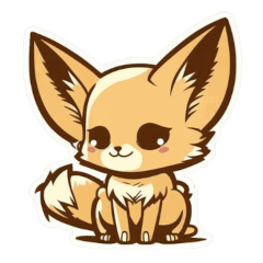 Fennec fox cute