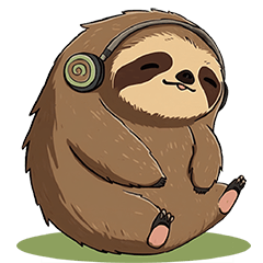 The life philosophy of a sloth(ML Ver.)