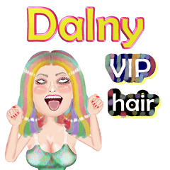 Dalny - VIP hair - Big sticker