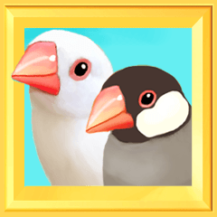 [Java sparrow/Paddy bird] Pop-up!