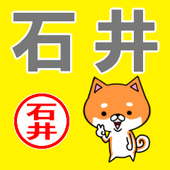 ★石井(いしい,いわい)な柴犬のシバッキー