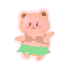 Miru pink bear