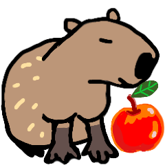 Capybara seikatsu sticker3