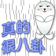 Cute Seal-Practical Greeting Sticker