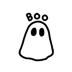 BOO Little ghost