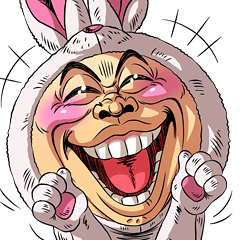 Mr. Emoticon 4 (Rabbit Ver.)