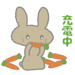 free-spirited! rabbit sticker