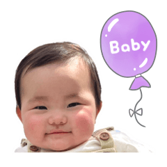 cute baby Sticker01