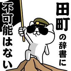 "TAMACHI" Name / Military cat