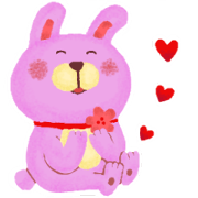 michi A daily sticker (rabbit)