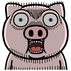 bad-eyed pig