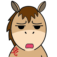 rabbit horse(emoji part1-new)