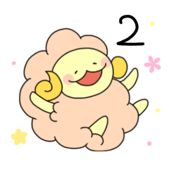 Hi-kun the Sheep Sticker 2