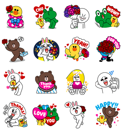 LINE Characters: Say It With LOVE